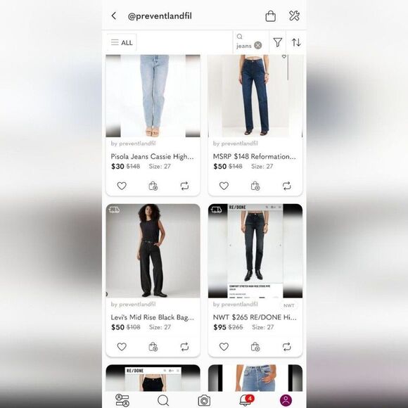 👖 MSRP $265 RE/DONE Comfort Stretch 90's High Rise Ankle Crop Jean Size 27 - Picture 10 of 12